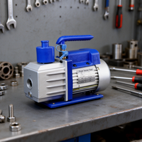 Pompa Vakum Rotary Vane Tekanan Rendah 5 Pa 1/4 HP untuk Refrigeran AC, Pembelian Grosir Hemat