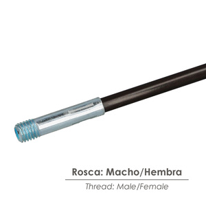 Asta flessibile per la pulizia del camino con filettatura M12, lunghezza 1,4 metri. - Product Image 3