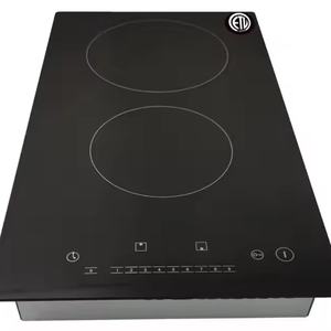 Table de cuisson électrique en céramique à 2 brûleurs, 220V, design économe en énergie - Product Image 1