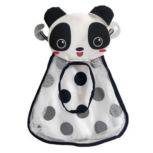 Cesta de malla para bebés al por mayor, red de almacenamiento de juguetes para bañera de niños, bolsa colgante plegable, montada en la pared, multifunción, ahorradora de espacio para baño - Product Image 4