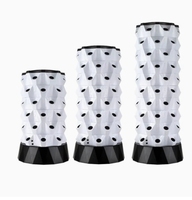 Grande tour de plantation hydroponique verticale PP PVC ABS fabriqué des serres agricoles pour une variété de plantes