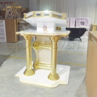 Podio de Acrílico Personalizado, Nuevo Modelo, para Iglesia, Hotel, Conferencias, Bodas, Decoración, Atril en Venta