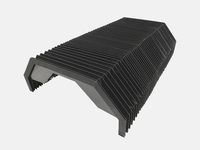 CNC Machine-outil pliable Laser soufflet Flexible accordéon housse de protection garde bouclier