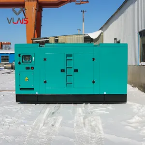 300KW 375KVA anma gücü 440V/50Hz 3 ph fg wilson/Volvo/baudouin/Vlais motor süper sessiz dizel jeneratör set