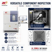Máquina de Inspección por Rayos X de Microfoco Wisdomshow S-7000 BGA 90KV para Pruebas de PCB, Plataforma de Inspección de Gran Área, 1 Año de Garantía