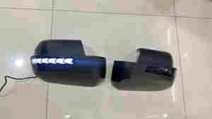 ฝาครอบกระจกมองหลังรถยนต์ SUV พร้อมระบบ ABS เหมาะสำหรับ <span class=keywords><strong>Everest</strong></span> Endeavour ปี 2022 2023 2024 ฝาครอบไฟเลี้ยวแบบ LED ไหล - Product Image 2