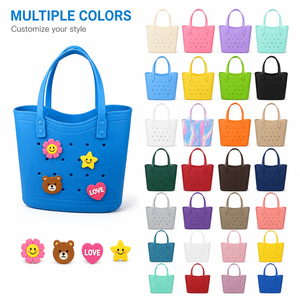 Sac fourre-tout pour femme en EVA durable, double poignée, léger, imperméable, facile à nettoyer, sac à main de shopping tendance - Product Image 1