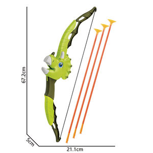 Kinderen Buitenactiviteiten Spelen Spelletjes Schieten Dinosaurusboog En Pijlen Doelsets Speelgoed Boogpijl Boogschieten Speelgoed - Product Image 4