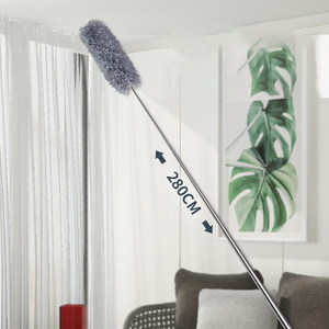 Khăn Lau Bụi Lông Vũ Cán Dài Đa Năng Có Thể Thu Gọn 2.8 M Khăn Lau Uốn Cong - Product Image 4