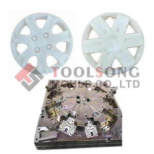 Moule d'injection plastique de précision pour les designs de capuchons de moyeu de roue de voiture, de camion, de bus, de <span class=keywords><strong>moto</strong></span>, de voiture personnalisée - Product Image 5