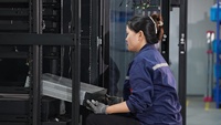 Kabinet Telekomunikasi Micro Data Center - Kabinet IT Cerdas Terintegrasi dengan UPS Anti-Korosi untuk Stasiun Basis Luar Ruangan