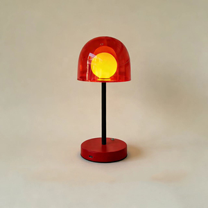 Lámpara de Mesa Decorativa para Sala de Estar Estilo Nórdico, Moderna y Minimalista, Lámpara de Noche con Forma de Hongo para Habitación Infantil o Dormitorio - Product Image 6