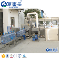 Ligne de mise en bouteille d'eau complète de A à Z en Chine, 300 BPH, 500 BPH, 600 BPH, 20 litres, 189 litres, 19 l, 5 gallons