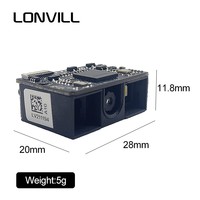 Lonvilll A10 haute performance rs232 ttl232 usb 1d 2d moteur de codes-barres module de lecteur de codes qr