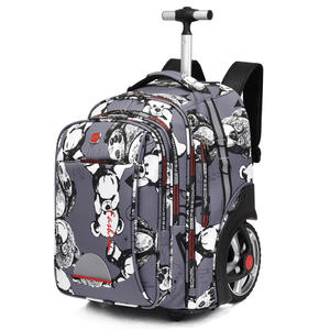 Mochila Escolar de Gran Capacidad, Multiusos, Luminosa, con Ruedas Grandes, Tipo Trolley, Maleta con Ruedas Giratorias - Product Image 1