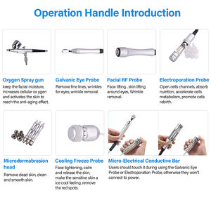 Diskon 20% Mesin Perawatan Wajah Mini 7 in 1 Skin Energy Activation Electroporation Mesotherapy Galvanic - Product Image 3