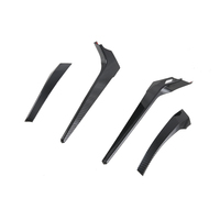 Accessoires intérieurs pour voiture, garnitures de volant, protection de console, cadre anti-rayures pour Mitsubishi Pajero Sport 2020