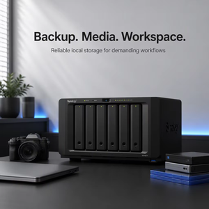 D-Link DS1621+ NAS DiskStation de 6 bahías (sin discos) para redes empresariales - Product Image 1