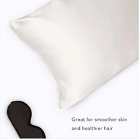 Boîte cadeau de luxe personnalisée, ensemble de taies d'oreiller 100% soie pure avec certification OEKO-TEX, utilisation domestique, livraison directe disponible