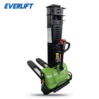 Chariot élévateur à palettes entièrement électrique HELI 1300kg 1500kg, chariot élévateur autoporteur 1.3m 1.6m, transpalette pour camion, fourgon, entrepôt, certifié CE ISO9001