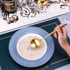 Juego de Cubiertos de Acero Inoxidable Dorado Mate Portugués de Lujo, Alta Calidad y Elegancia, Cuchillo, Cuchara y Tenedor para Fiestas, Venta al Por Mayor - Product Image 5
