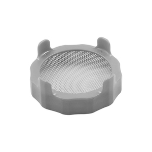 Wholesale Stainless Steel <b>Mesh</b> Screen <b>Strainer</b> Lid Bean Sprouting Lids for Mason Jars 86mm Wide Mouth Canning Jar - Product Image 4