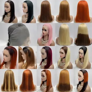 Çift çizilmiş insan saçı Bob peruk 200% yoğunluk HD dantel Frontal İnsan peruk kemik düz peruk siyah kadınlar için