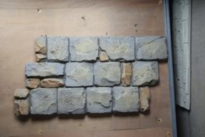 Ladrillos de piedra <span class=keywords><strong>caliza</strong></span> triturada Pu Fortress Big Slab para paredes exteriores de villas modernas y paisajismo de patios al aire libre - Product Image 3