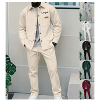 Nouvelle veste de pilote décontractée en tissu tissé pour homme, style coréen, tendance et haut de gamme, collection automne