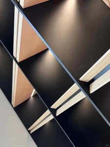 Estantería Modular de Acero Abierta de Fábrica China, Librería de Acero con Acabado Bronce Cepillado, Estante de Almacenamiento para el Hogar, para Sala de Estar - Product Image 4