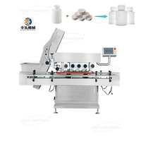 Ligne de production de machines de remplissage et de scellage entièrement automatiques pour le comptage et le conditionnement de bonbons au chocolat multicanal et de gommes vitaminées