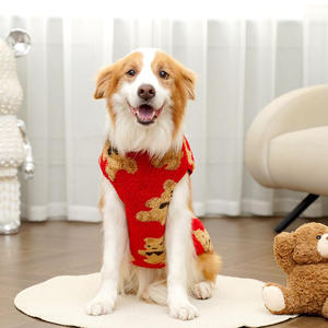 Xs-8xl con chó lớn mùa thu mùa đông quần áo mới sang trọng con chó quần áo vest dễ thương Dot in ấn nhà máy trực tiếp bán quần áo vật nuôi con chó vest - Product Image 4