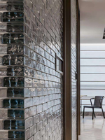 Ladrillo de Cristal Ecológico Moderno, Resistente al Agua, con Alta Transmisión de Luz, para Baño, Cocina, Decoración del Hogar y Exteriores