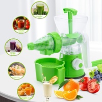 Presse-agrumes manuel, outils pour légumes, cuisine domestique, petit appareil portable à manivelle, facile à utiliser, robot culinaire manuel, extracteur de jus
