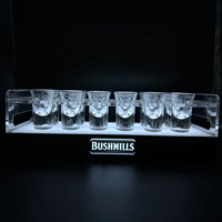 Usine En Gros Bouteille Glorificateurs Led Base De Lumière pour Ktv Bar Acrylique Petit Verre Présentateur Présentateur