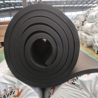 Rouleau d'isolation en mousse à cellules fermées sans adhésif, en caoutchouc et plastique, pour la préservation de la chaleur et de la fraîcheur