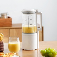 Ankale Appareils de cuisine Machine à soupe électrique Machine à lait de soja 1500ML Grand mélangeur chauffant Couverture insonorisée