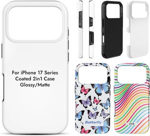 Funda Magnética 2 en 1 para Teléfono con Recubrimiento 3D para Sublimación, Compatible con <span class=keywords><strong>iPhone</strong></span> 11 12 13 14 15 16 17 Pro Max X XR XS Max - Product Image 1