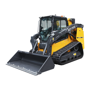 Nouvelle machinerie de terrassement : Mini-chargeuses compactes sur chenilles de 2,95 <span class=keywords><strong>tonnes</strong></span> XC7-TV12 XC7-SR12B, godet de 0,6 m³, moteur et pompe conformes aux normes EPA - Product Image 1