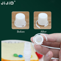 JIJID sacs de boissons réutilisables portables personnalisés tiennent debout pochettes en plastique avec bec verseur pour boissons emballage de liquides
