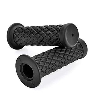 Empuñadura de Goma Universal Negra de 7/8'' para Motocicleta y ATV, Estilo Café Racer - Product Image 5