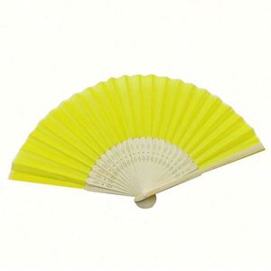 Portable Bamboo Folding Fan Carved and Painted Folk Art Design for Home Decoration or Sports Party Flower and Model <b>Pattern</b> - Product Image 6