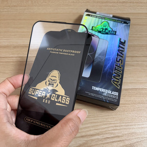 ESD Kingkong cao rõ ràng sự riêng tư Kính Chống Bụi tĩnh bằng chứng Tempered phim bảo vệ màn hình cho iPhone <span class=keywords><strong>17</strong></span> Pro Max <span class=keywords><strong>17</strong></span> không khí - Product Image 3