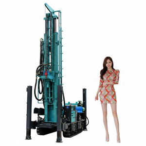 Prix usine exportation 80M 100M 120M tracteur monté sur roue forage de puits d'eau plate-forme usine - Product Image 1