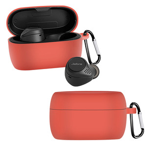 Vente en gros d'étui de protection pour écouteurs en silicone souple de haute qualité pour <span class=keywords><strong>Jabra</strong></span> Elite 75T avec crochet - Product Image 3
