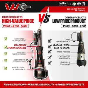 Ammortizzatore per sospensioni pneumatiche VNG per <span class=keywords><strong>Mercedes</strong></span>-Benz <span class=keywords><strong>classe</strong></span> C W205 sospensioni e 2053204868 parti anteriori giuste sospensioni pneumatiche - Product Image 3