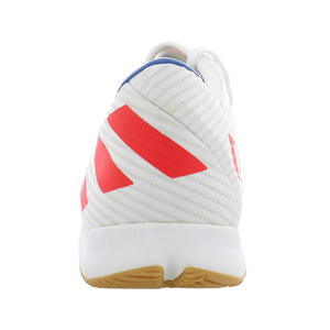 Adidas Nemeziz Messi 19.3 Indoor <b>Mens</b> <b>Shoes</b> Color: White/Blood <b>Orange</b>/Blue 100% Authentic - Product Image 4