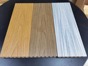 Lantai Komposit Mineral WPC Tampilan Kayu Solid, Tahan Gores, Air & Noda untuk Taman & Kolam Renang Luar Ruangan - Product Image 5