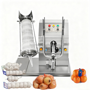 Machine d'emballage en filet pour l'ail, les fruits, les aliments frais, emballage en filet <span class=keywords><strong>plastique</strong></span> pour boules - Product Image 2