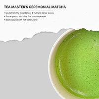 Poudre de thé vert matcha de qualité cérémonielle, marque privée OEM